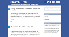 Desktop Screenshot of devslife.com